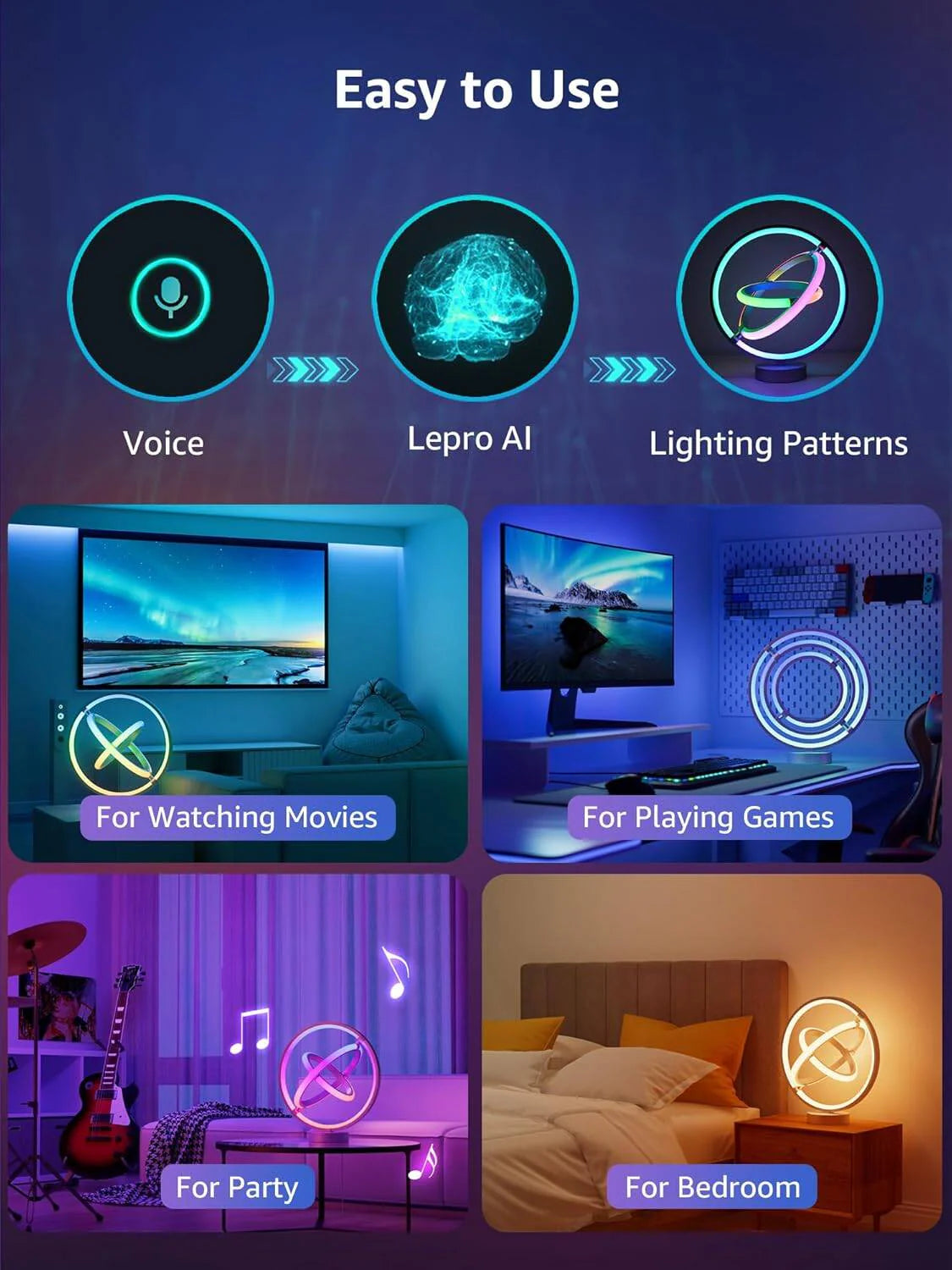 TB1 AI Smart Table Lamp