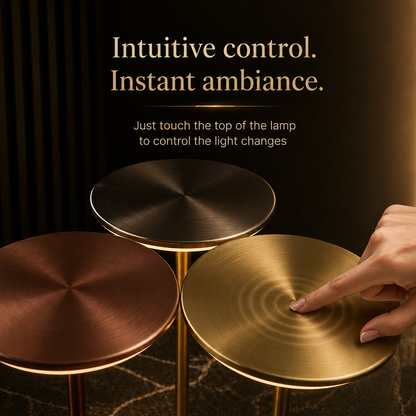 Crystal LED Touch Lamp