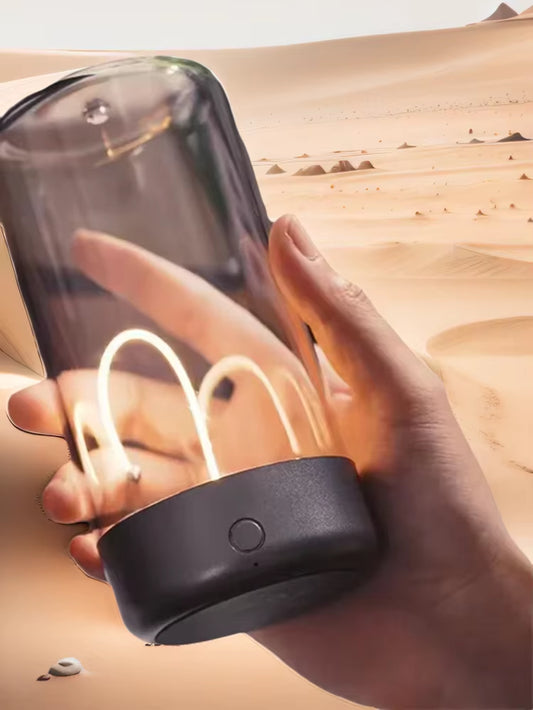 1 Novel and Interesting USB Charging Magnet Design, Portable and Environmentally Friendly Outdoor LED Night Light，Chrismas Gift