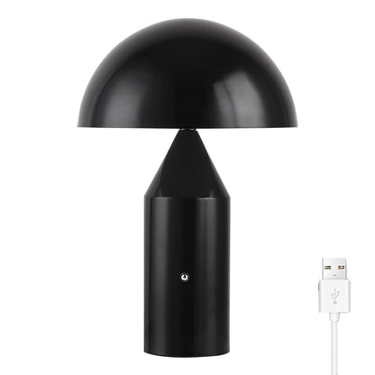Bedroom LED Table Lamp Rechargeable USB Lamp Touch Switch Restaurant Hotel Bedside Decorative Desk Lamp